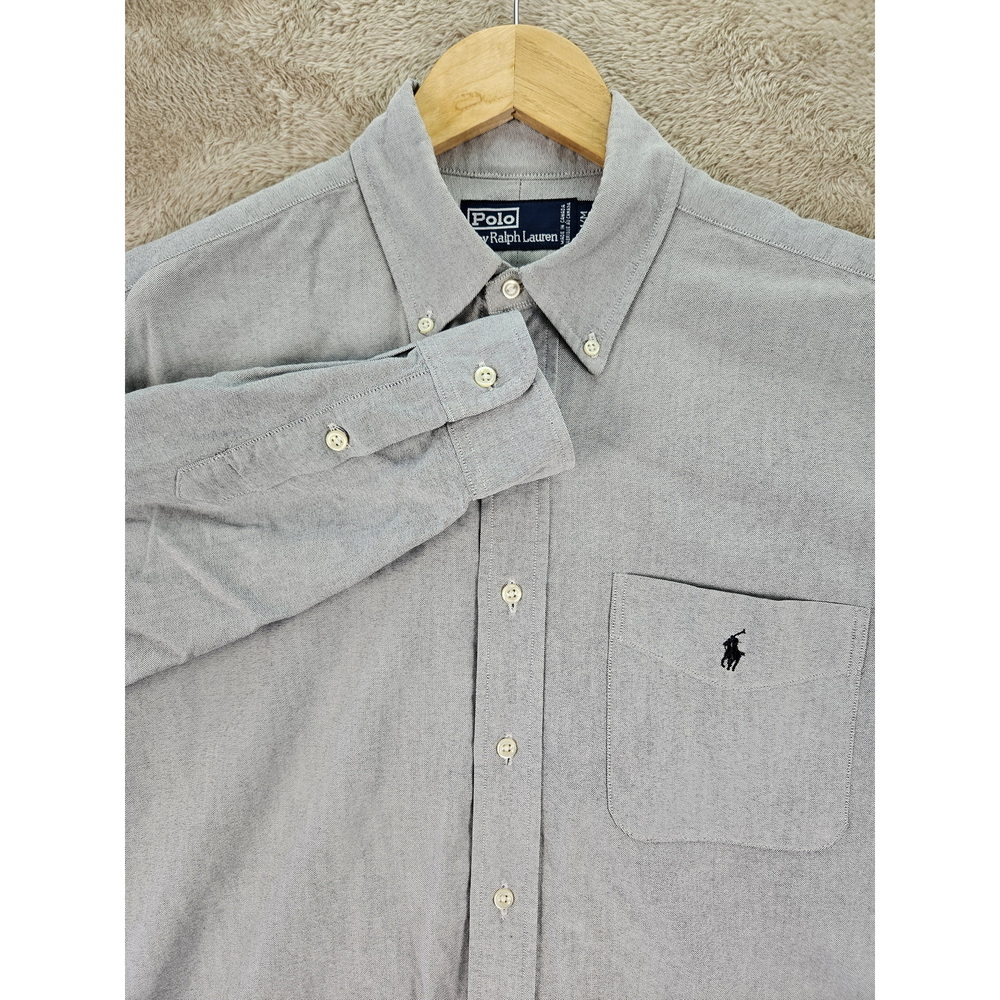 Polo Ralph Lauren Dress Shirt Micro-check Cotton Button-down Shirt Pony Logo